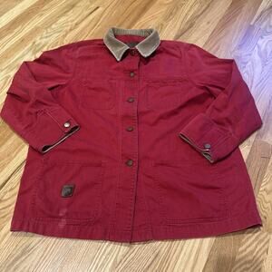 Vintage Ralph Lauren Women’s Barn Ranch Red Jacket Size Large